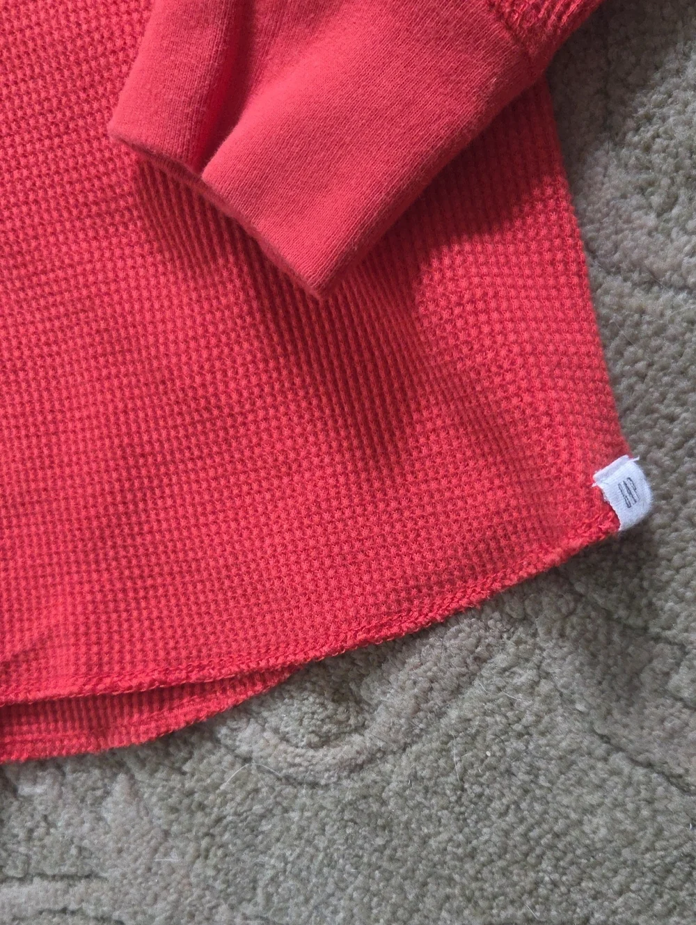 3/$15 Gap Waffle Knit Long Sleeve (S)